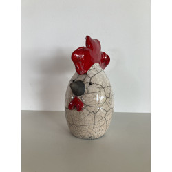 Lovely little Hen Raku Ceramic