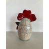 Lovely little Hen Raku Ceramic