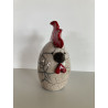 Lovely little Hen Raku Ceramic