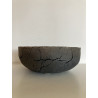 Objet d'art décoratif pour cette coupe raku en pièce unique