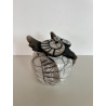 Adorable chouette ou hibou au choix pour une décoration raku  parfaite