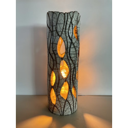 Lamp "Aladin" Raku Ceramic