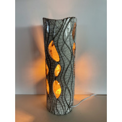 Lamp "Aladin" Raku Ceramic