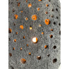 Lampe Minérale Décorative Céramique Raku
