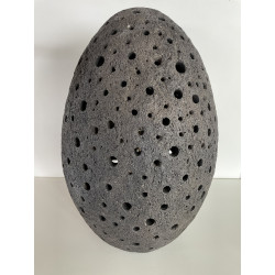 Lampe Minérale Décorative Céramique Raku