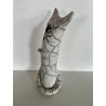 Magnificent raku cat and so funny