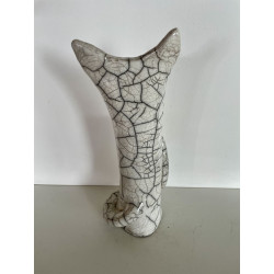 Magnificent raku cat and so funny