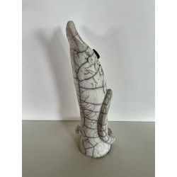 Magnificent raku cat and so funny
