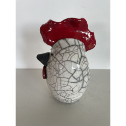 Lovely little Hen Raku Ceramic
