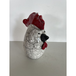 Lovely little Hen Raku Ceramic