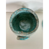 Boîte Chat Bleue Céramique Raku