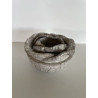 Joli Pot en Céramique Raku Blanc