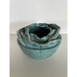 Bol "Fleur" Céramique Raku