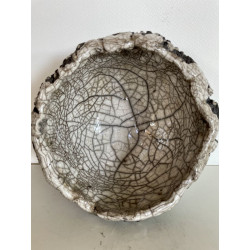 Bol "Dentelle" Céramique Raku