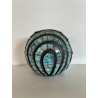 Vase Original Turquoise Céramique Raku