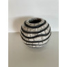 Vase Original Blanc Céramique Raku