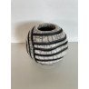 Vase Original Blanc Céramique Raku