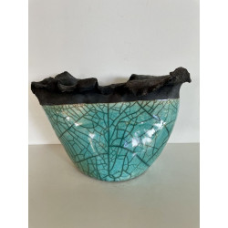 Vase "Amendine" Céramique Raku