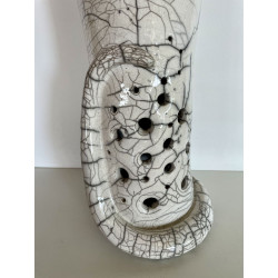 Raku ceramic cat