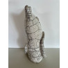 Raku ceramic cat