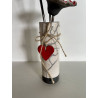 Soliflore and its Poppies Raku Ceramic