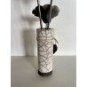 Soliflore and its Poppies Raku Ceramic