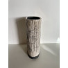 Vase décoratif céramique raku en pièce unique très design