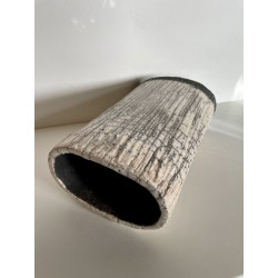 Decorative and unique  Raku ceramic art piece
