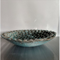 "Raphaël” bowl Raku ceramic