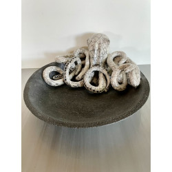 Great original sculpture with this octopus from elsewhere