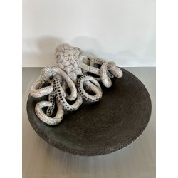 Great original sculpture with this octopus from elsewhere