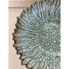 Grande coupe décorative en céramique Raku