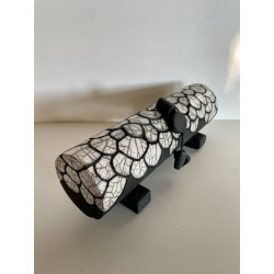 Unique piece, Raku ceramic box