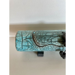 Boîte originale céramique raku création artisanale pièce unique