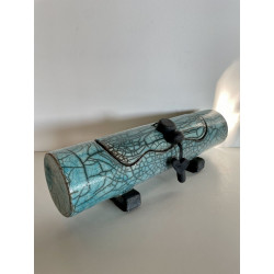 Boîte originale céramique raku création artisanale pièce unique