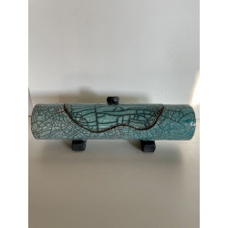 Boîte originale céramique raku création artisanale pièce unique