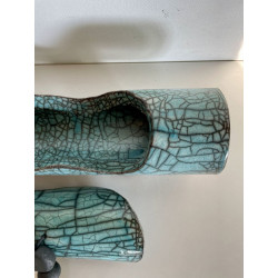 Boîte originale céramique raku création artisanale pièce unique