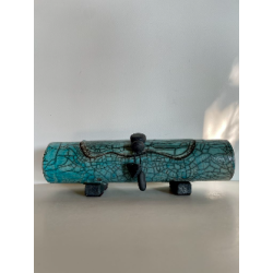 Boîte originale céramique raku création artisanale pièce unique