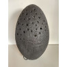Lampe minérale Satiné Céramique Raku