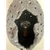 Lampe minérale Satiné Céramique Raku