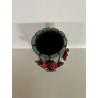 Vase raku "coquelicots" une déco très tendance, un bel objet décoratif