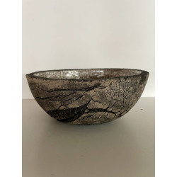 Coupe "Zen" en Céramique Raku