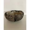 A beautiful decorative object for this truly original bowl or pouch.