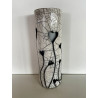 Artisanat d'art, création unique pour cette lampe raku décorative