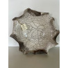 Decorative Plate or Valet Tray in Raku Ceramic