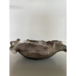Decorative Plate or Valet Tray in Raku Ceramic