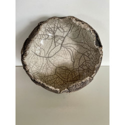 Coupe ou Vide Poche original en céramique raku