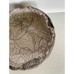 Coupe ou Vide Poche original en céramique raku