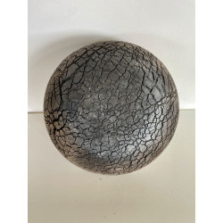 Grand bol Zen en Raku turquoise, bel objet décoratif