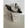 Chouette Céramique Raku décorative et originale